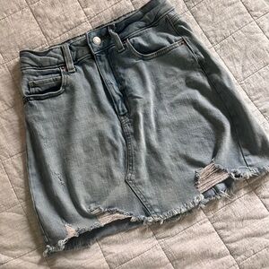 Wild Fable Light Blue Denim Skirt